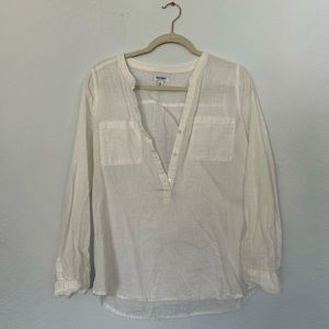 white half button up top !